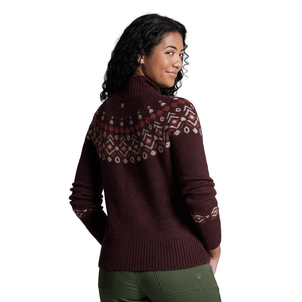 ALPINE SWEATER | RAISIN