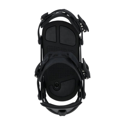Ride Mens A-8 25/26 Snowboard Bindings in Black Color