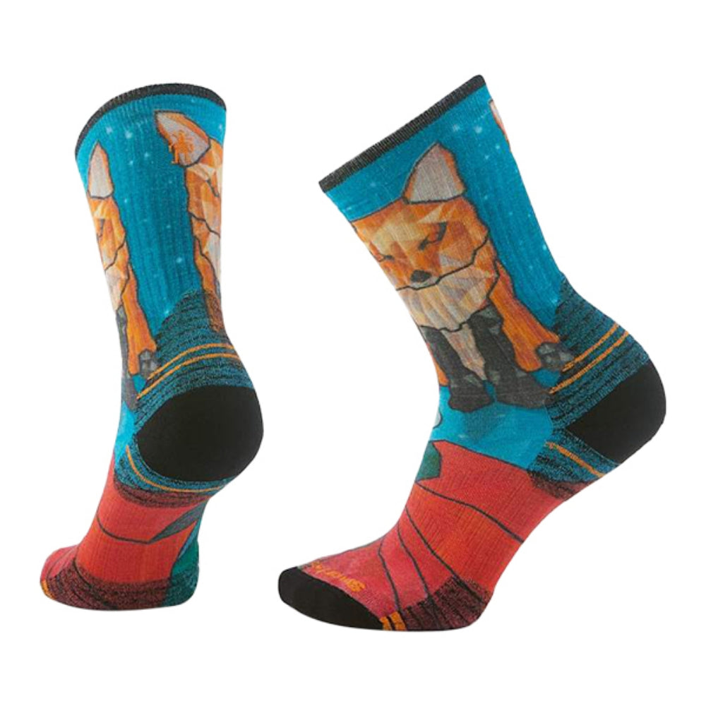 Smartwool Womens Wm'S Hike Targeted Crew Socks in Multi Color