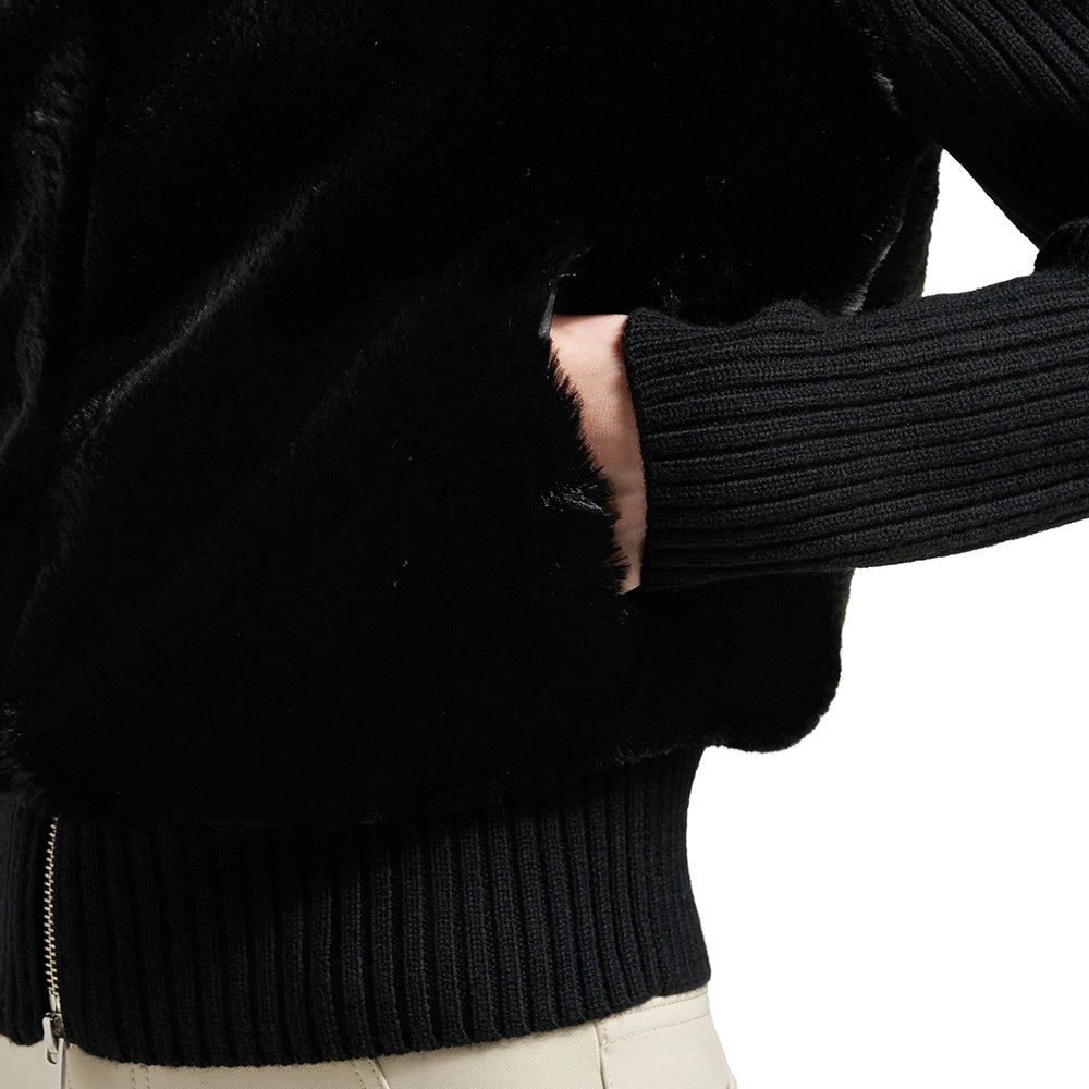 DUA BUNNY SWEATER | BLACK