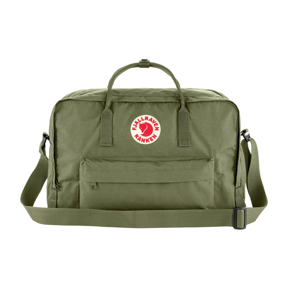 Fjallraven Unisex Kanken Weekender Bags in Green Color