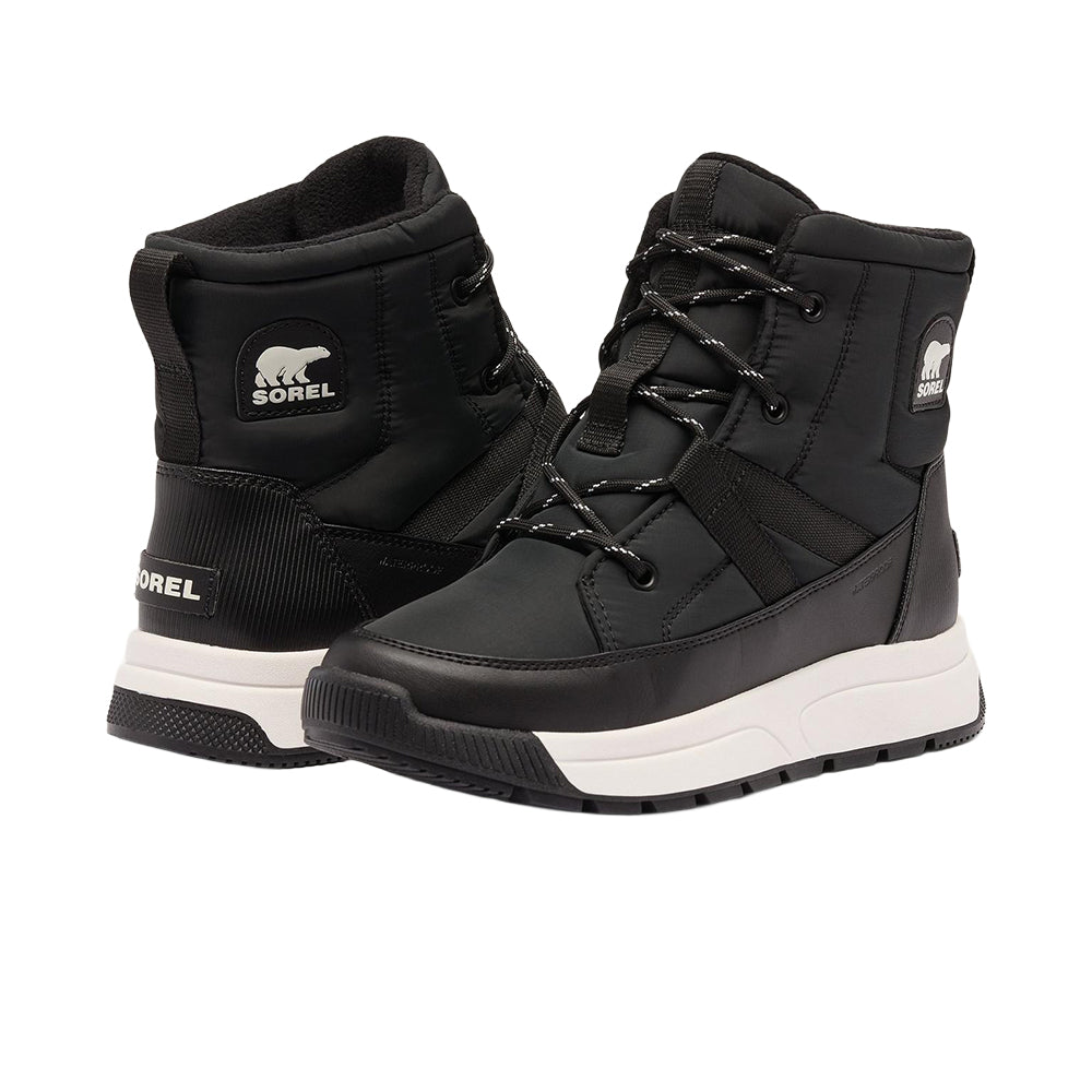 Sorel Womens Whitney III Mid Wp Boots in Black Color