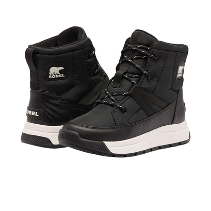 Sorel Womens Whitney III Mid Wp Boots in Black Color