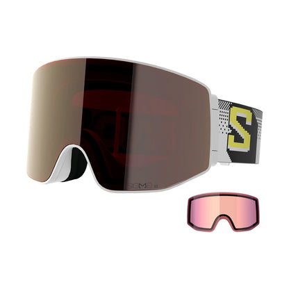 Salomon Sentry Prime Sigma Skiing & Snowboarding Goggles in White Color