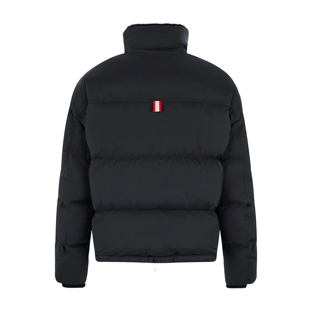 Moose Knuckles Mens Everest 3Qtr Puffer City Coats in Black Color
