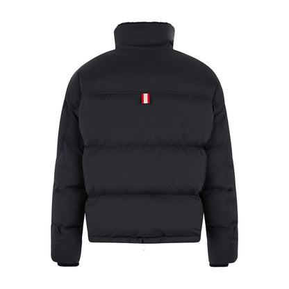 Moose Knuckles Mens Everest 3Qtr Puffer City Coats in Black Color