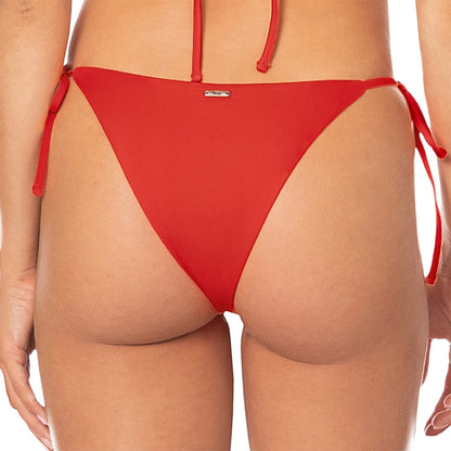Maaji Swimwear Womens Red Camelia Sunning Bttm Swimsuits in Red Color