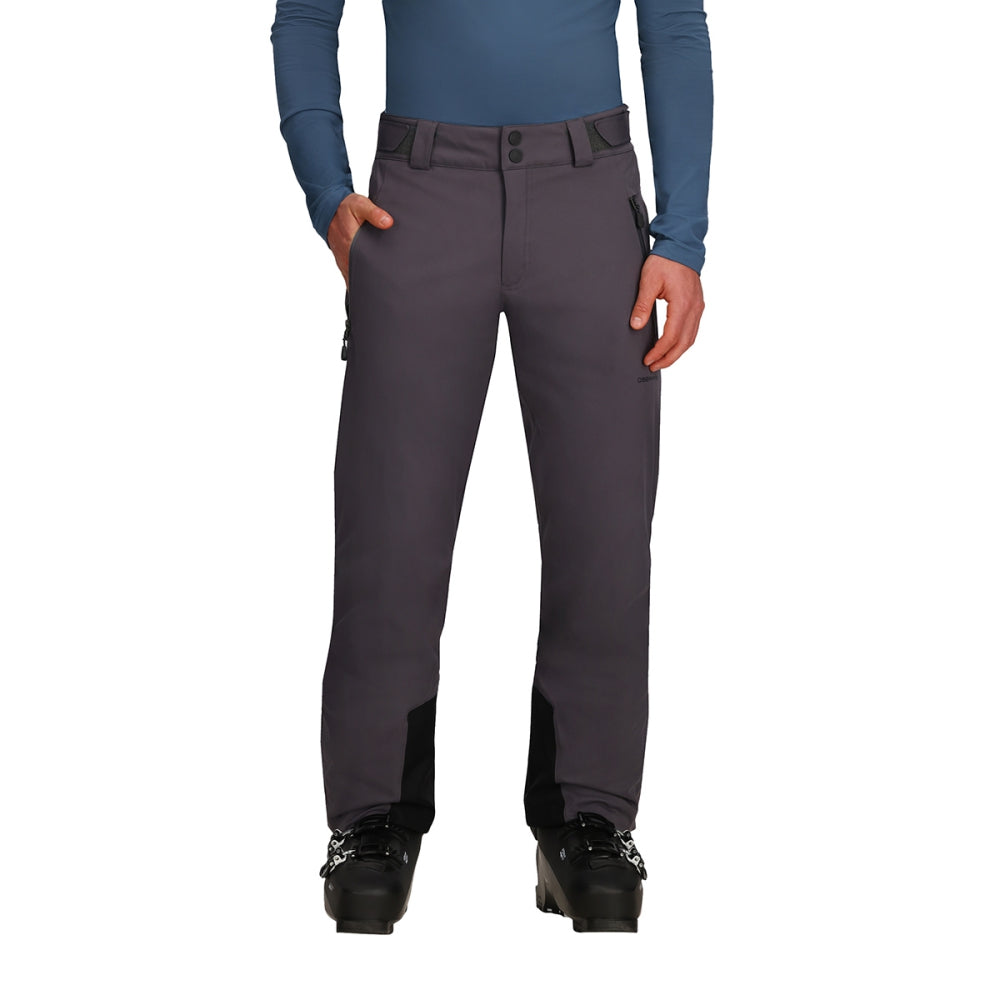 Obermeyer Mens Alpine Pant Skiing & Snowboarding Pants in Grey Color