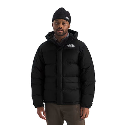 The North Face Mens HMLYN Down Parka Jackets in Black Color