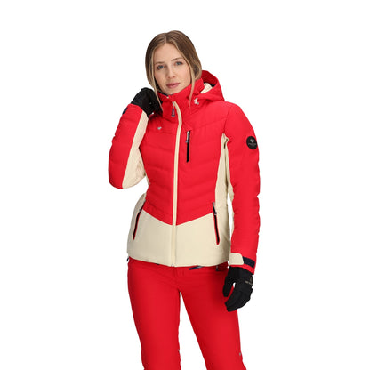 Obermeyer Womens Cosima Jacket Skiing & Snowboarding Jackets in Red Color