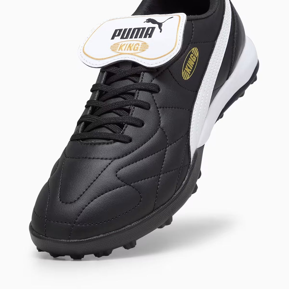 Puma Unisex King Top Tt Turf Cleats in Black Color