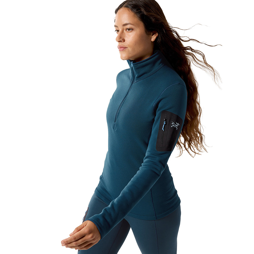 KYANITE BASELAYER ZIP NE | MIDNIGHT F