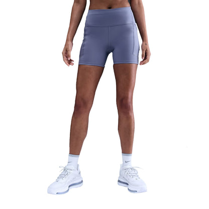 Nike Womens Df Swift Hr 4In Short in Blue Color