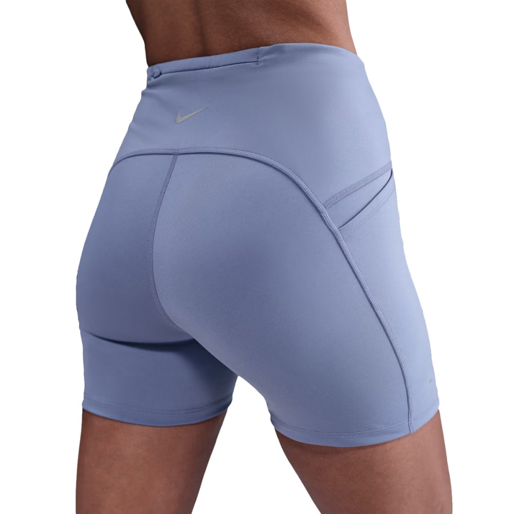 Nike Womens Df Swift Hr 4In Short in Blue Color