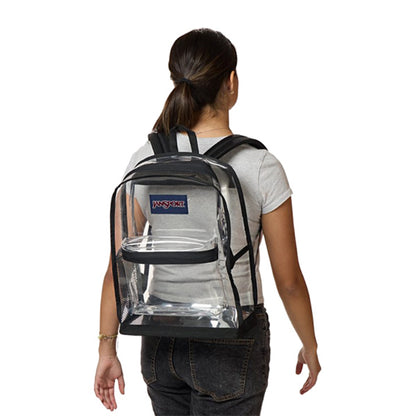 Jansport Clear Pack Bags in Clear Color