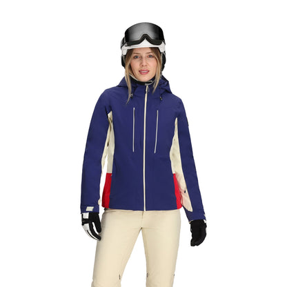 Obermeyer Womens Glade Jacket Skiing & Snowboarding Jackets in Blue Color