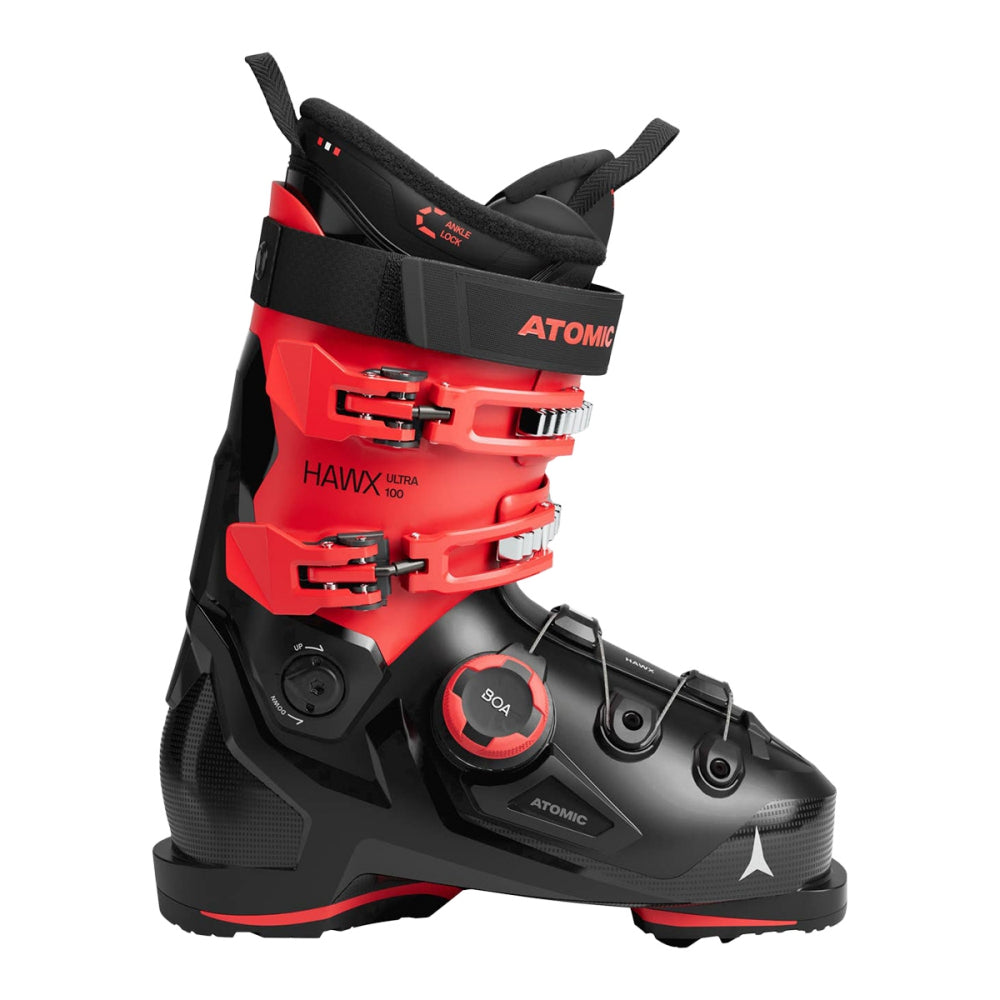 Atomic Mens Haw Ultra 100 BOA Ski Boots in Black Color