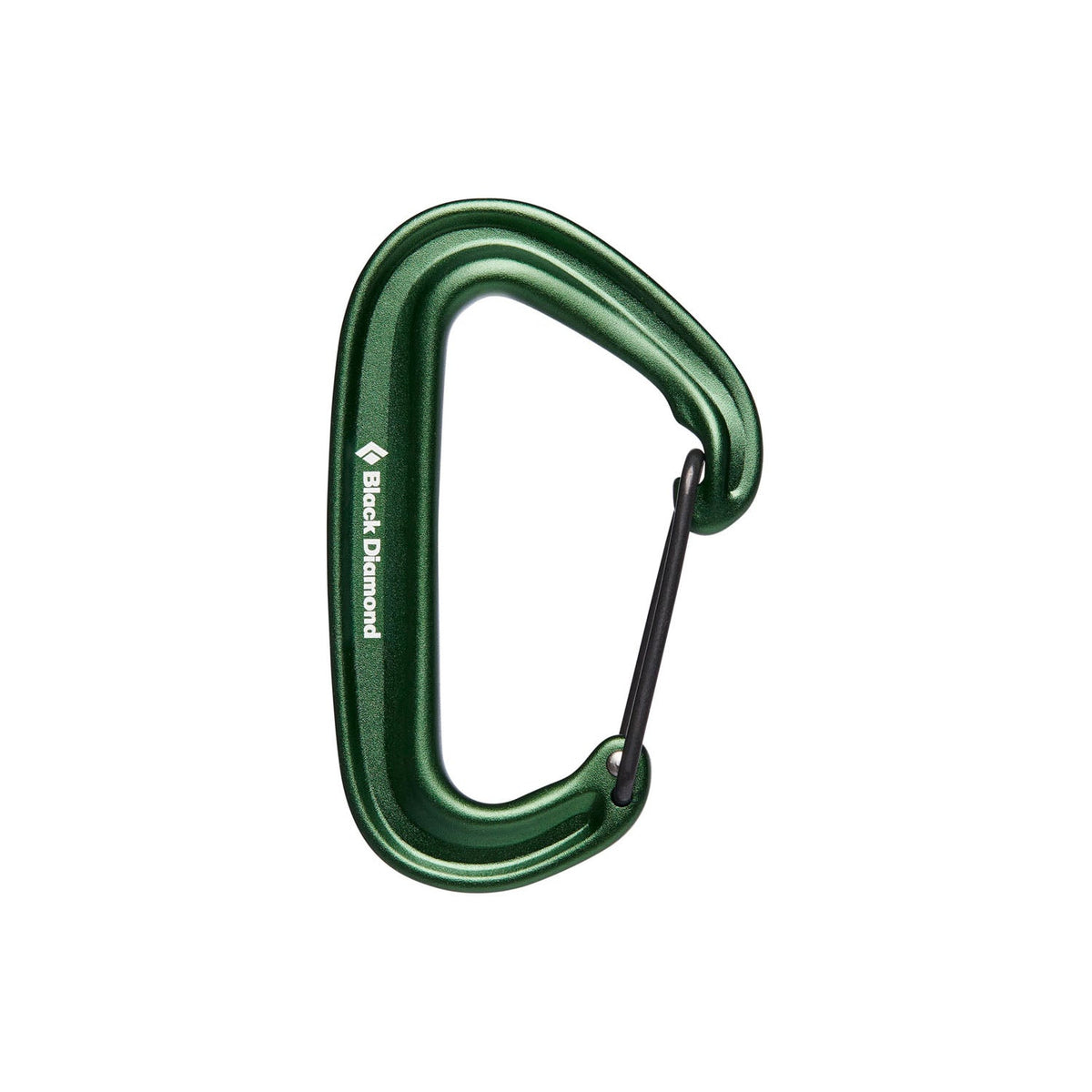Black Diamond Miniwire Carabiner Camping Accessories in Green Color