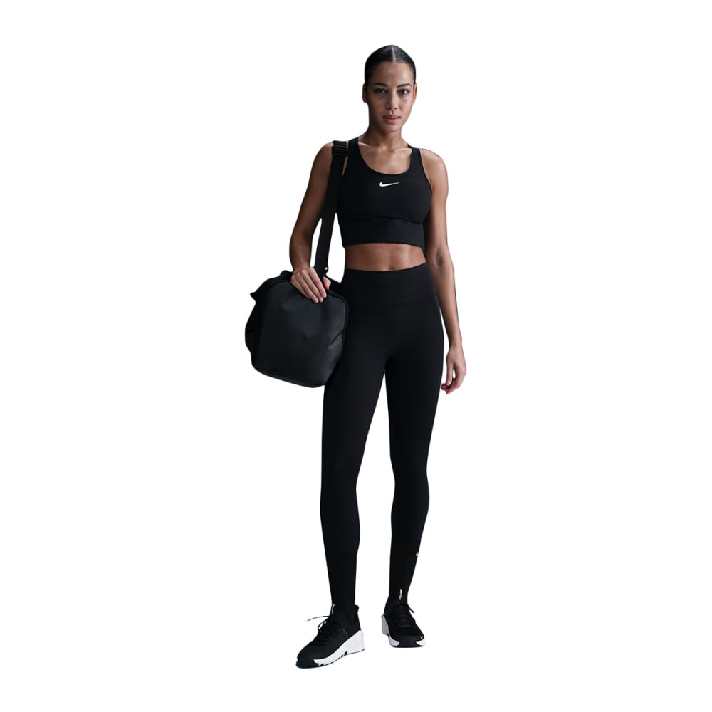 Nike Womens Universa Ms Hw 7/8 Leg Tights in Black Color