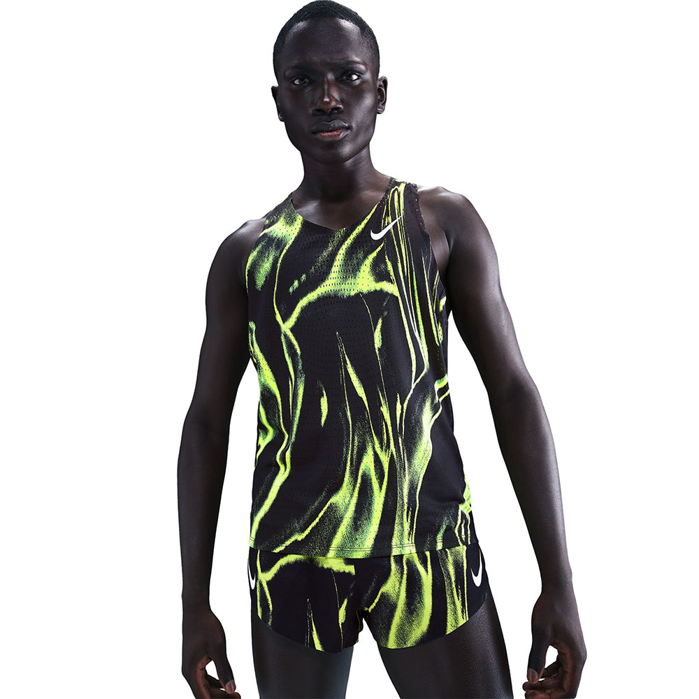 Nike Mens AeroSwift Dri-FIT ADV Running Singlet | 702 VOLT/W