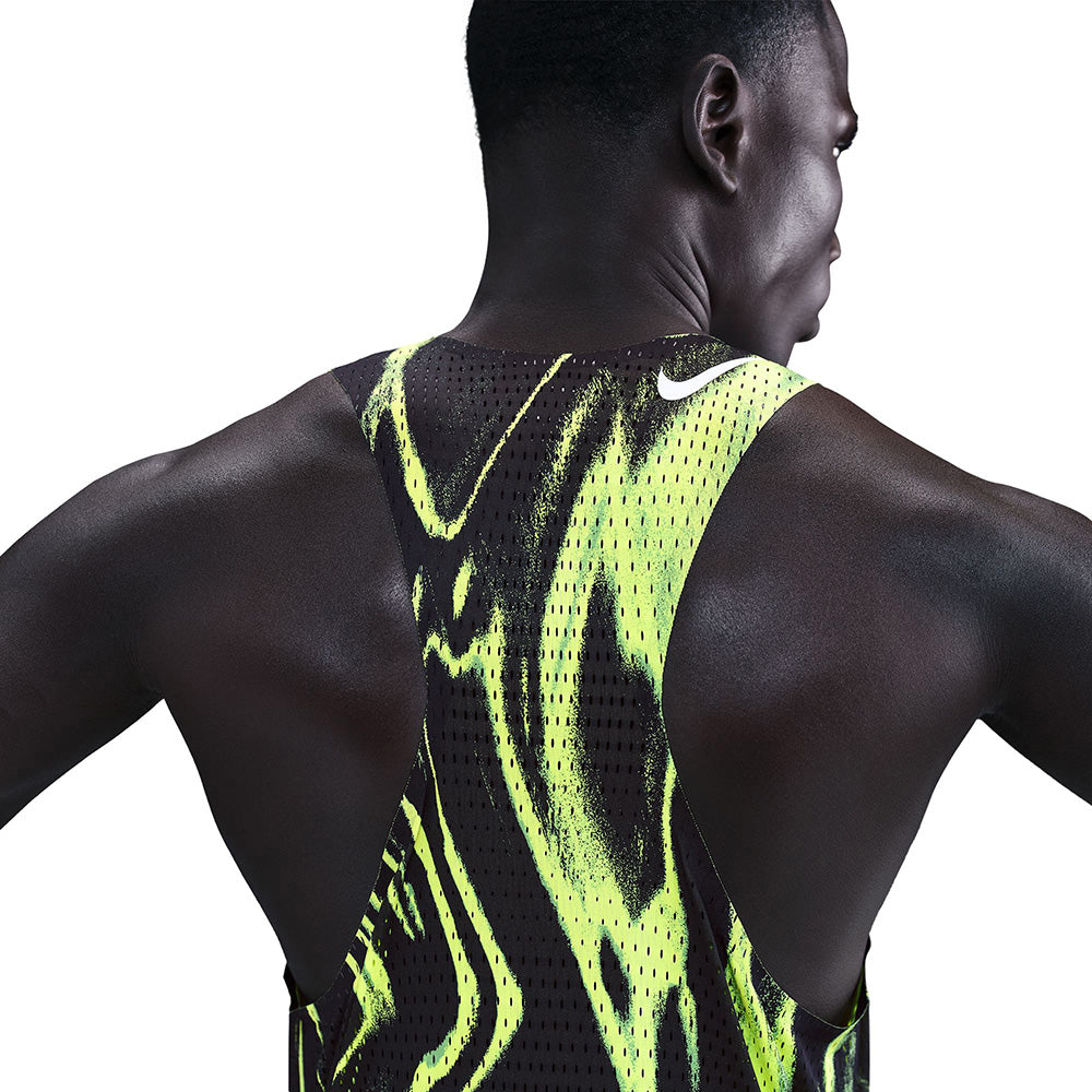 Nike Mens AeroSwift Dri-FIT ADV Running Singlet | 702 VOLT/W