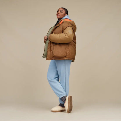 W TASMAN MAXI CURLY | NAT NATURA