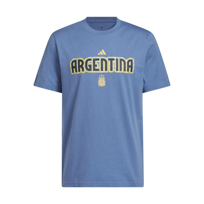 Adidas Mens Wc26 Argentine short sleeve Fan Apparel in Blue Color