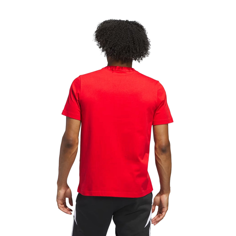 Adidas Mens Wc26 Mexico short sleeve Fan Apparel in Red Color