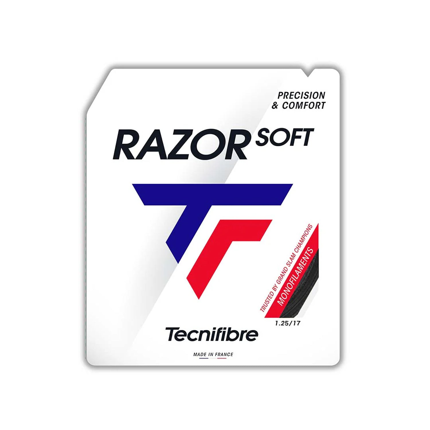 Tecnifibre Razor Soft Tennis Strings in Black Color