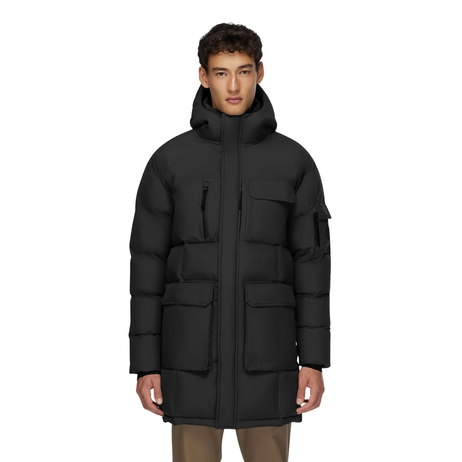 COMPASS M COAT | BLACK