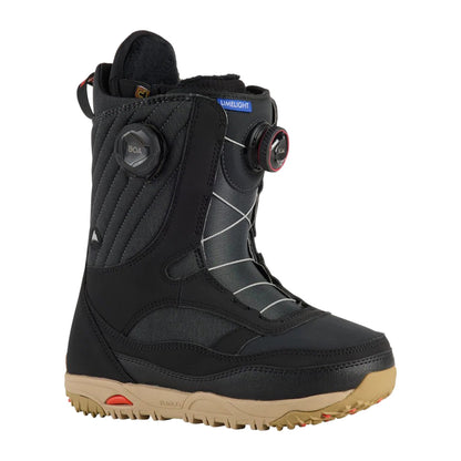 Burton Womens Limelight BOA Snowboard Boots in Black Color