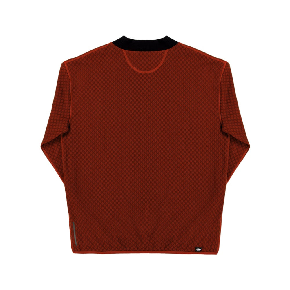 Ciele Athletics Mens Vlv Mockneck Tops in Red Color