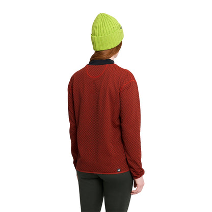 Ciele Athletics Mens Vlv Mockneck Tops in Red Color