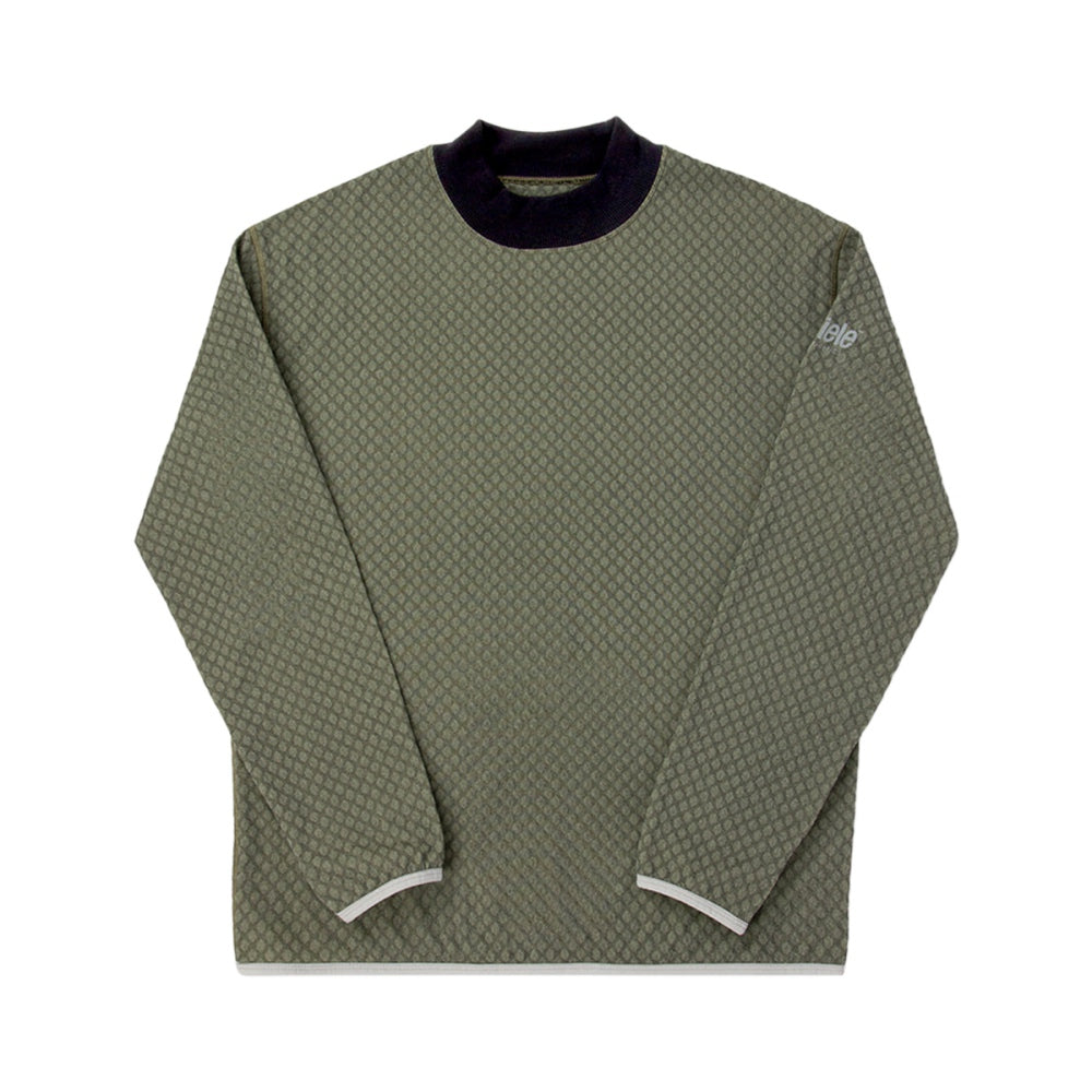 Ciele Athletics Mens Vlv Mockneck Tops in Green Color