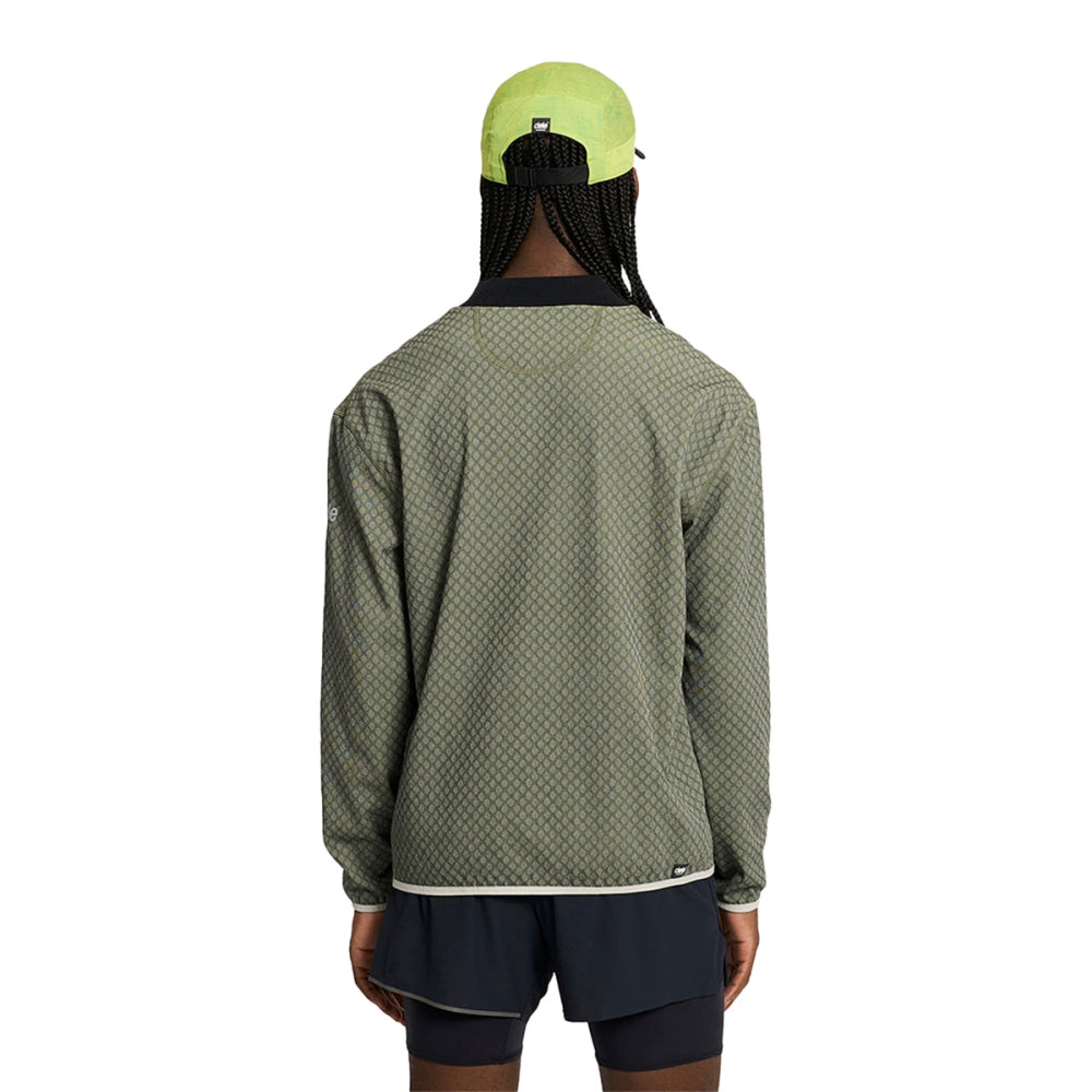 Ciele Athletics Mens Vlv Mockneck Tops in Green Color