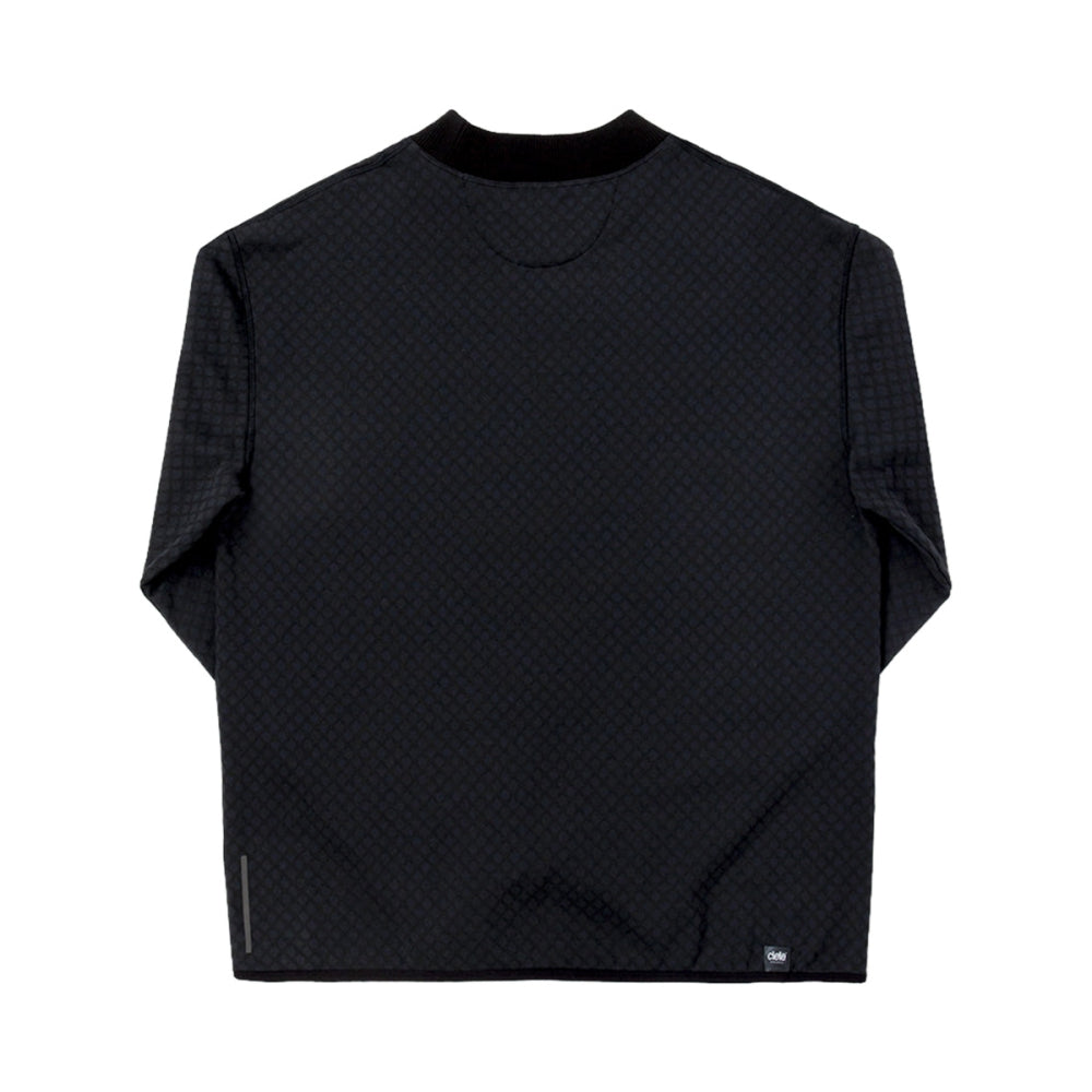 Ciele Athletics Mens Vlv Mockneck Tops in Black Color