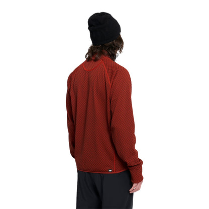 Ciele Athletics Mens M-Vlvhalfzip Tops in Red Color