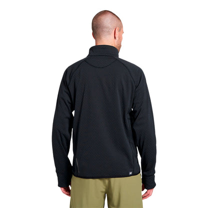 Ciele Athletics Mens M-Vlvhalfzip Tops in Black Color
