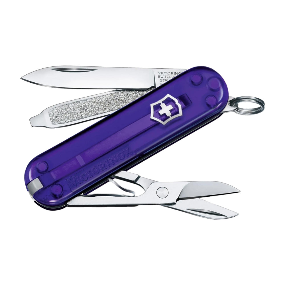 Victorinox Swiss Army Unisex Classic Sd Box Multi-Tools in Purple Color