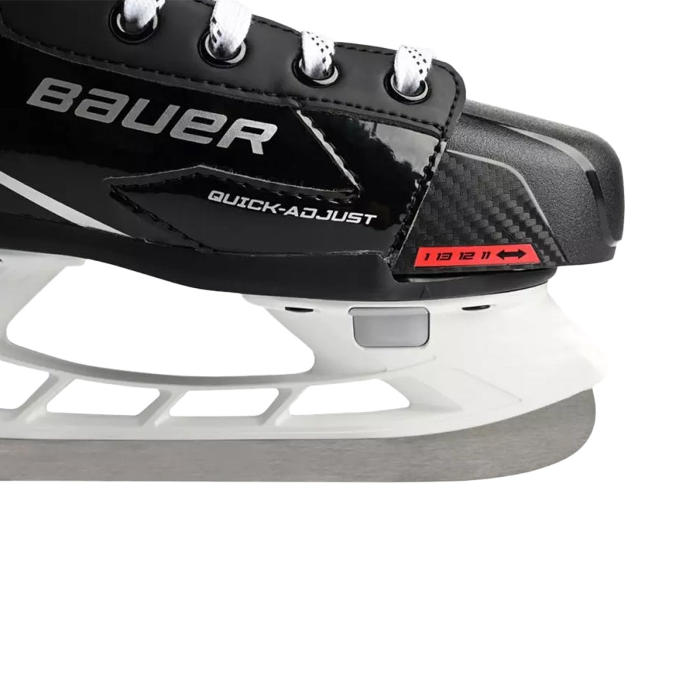 Bauer Hockey Kids S23 Lil' Rookie Adj Skt Ice Skates in Black Color