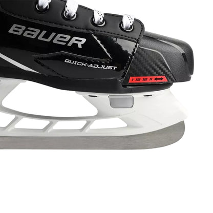 Bauer Hockey Kids S23 Lil' Rookie Adj Skt Ice Skates in Black Color