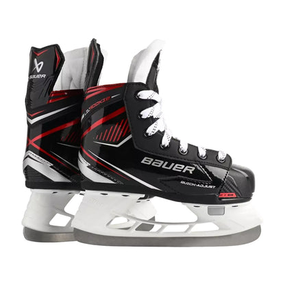Bauer Hockey Kids S23 Lil' Rookie Adj Skt Ice Skates in Black Color