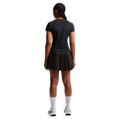 Nike Womens Advantage short sleeve Top in Black Color