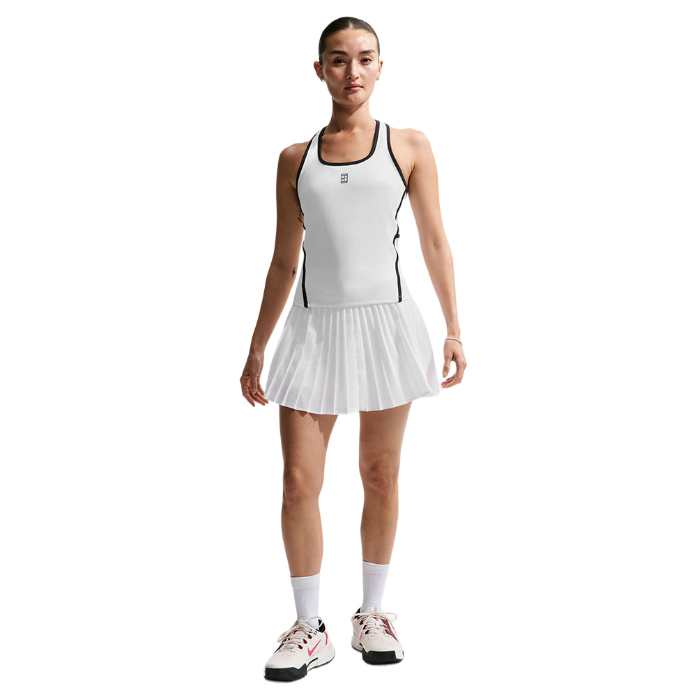 Nike Womens High Waited Pleated Skir Skirts in White Color