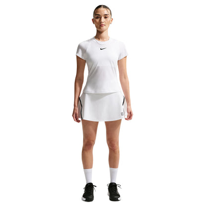 Nike Womens High Waisted Skirt in White Color