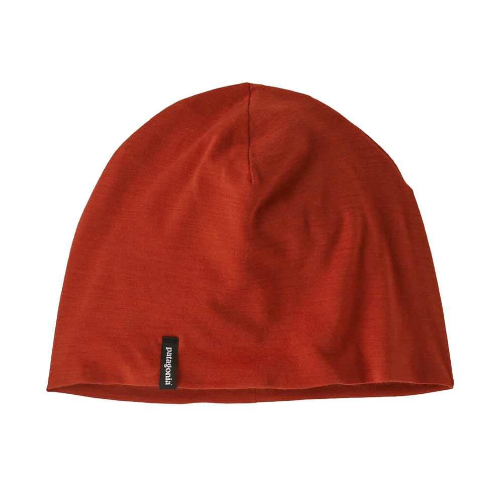 Patagonia Unisex Overlook Merino Wool Lin Winter Hats in Red Color