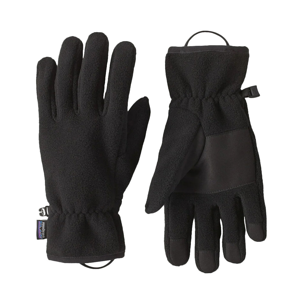 Patagonia Unisex Synch Gloves Winter Gloves in Black Color