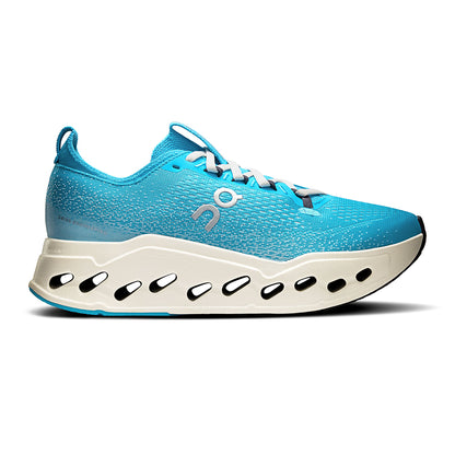 On Womens Cloudsurfer Max Running Shoes in Blue Color