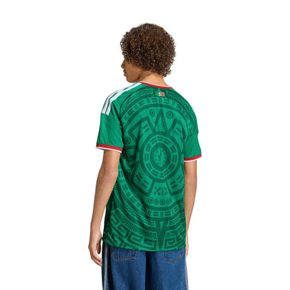 Adidas Kids FMF home Jersey Y Bgreen Fan Apparel in Green Color