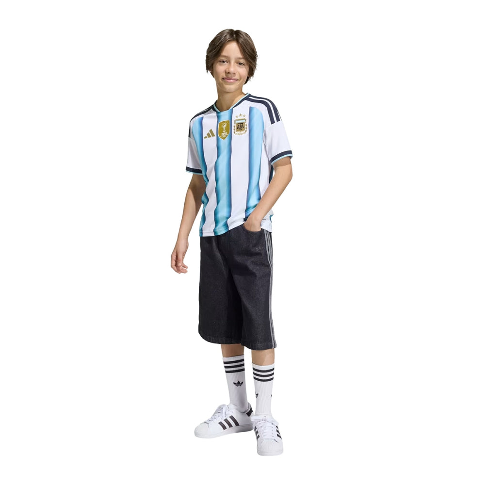 Adidas Kids AFA home Jersey Fan Apparel in White Color